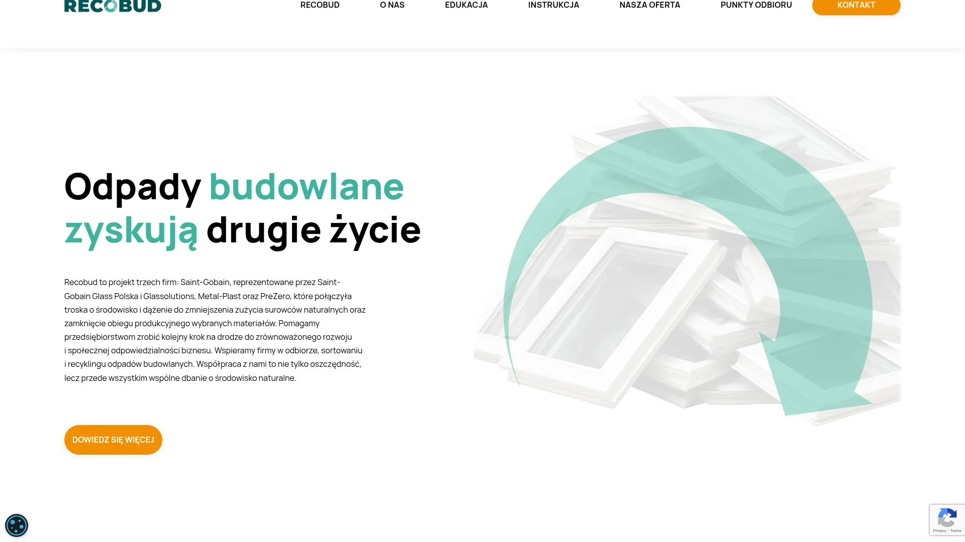 Screenshot of recobud.com