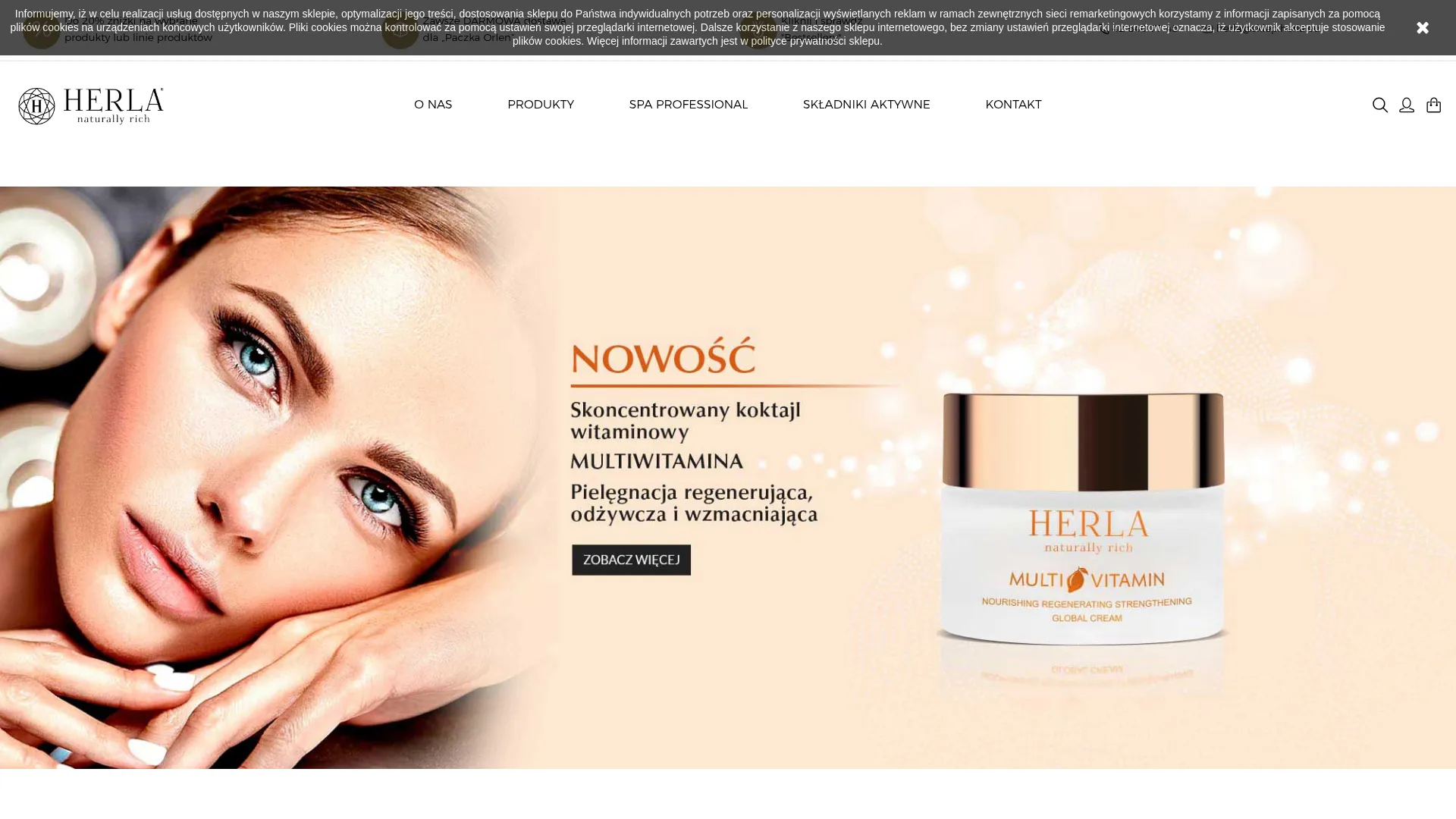 Screenshot of sklep.herla.eu