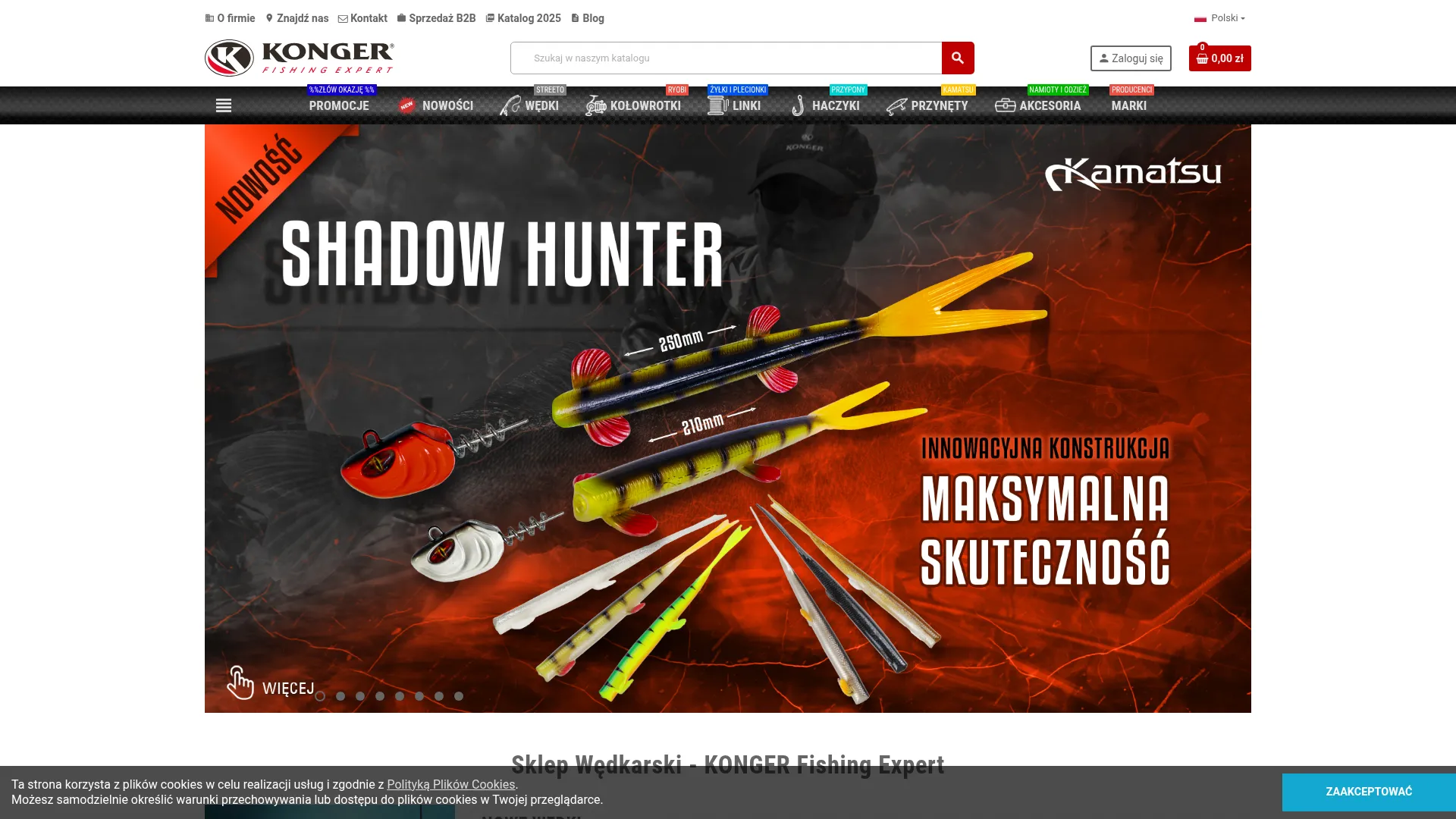 Screenshot of konger.com/pl